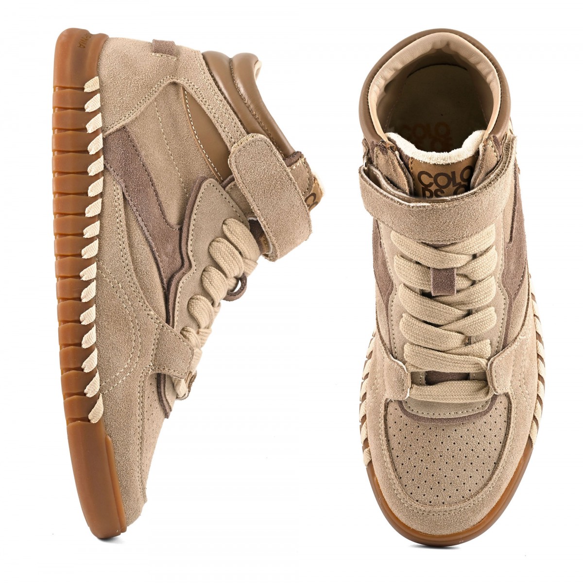 TAHOE - Sneaker en cuir vintage