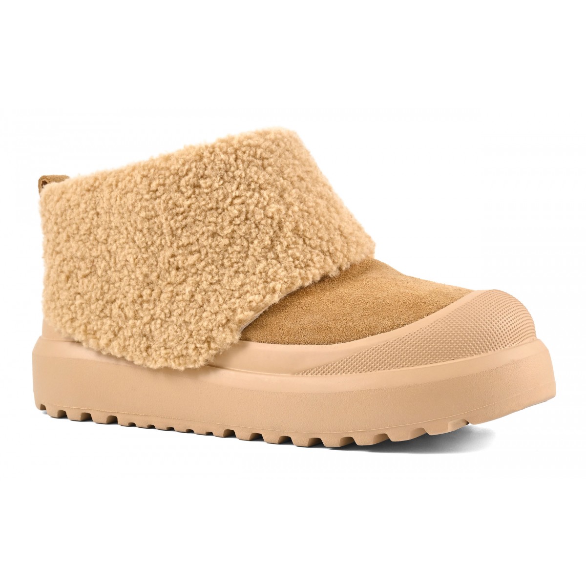 HOODY - Maxi sneaker en cuir
