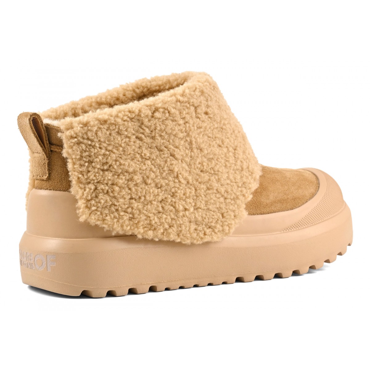 HOODY - Maxi sneaker en cuir