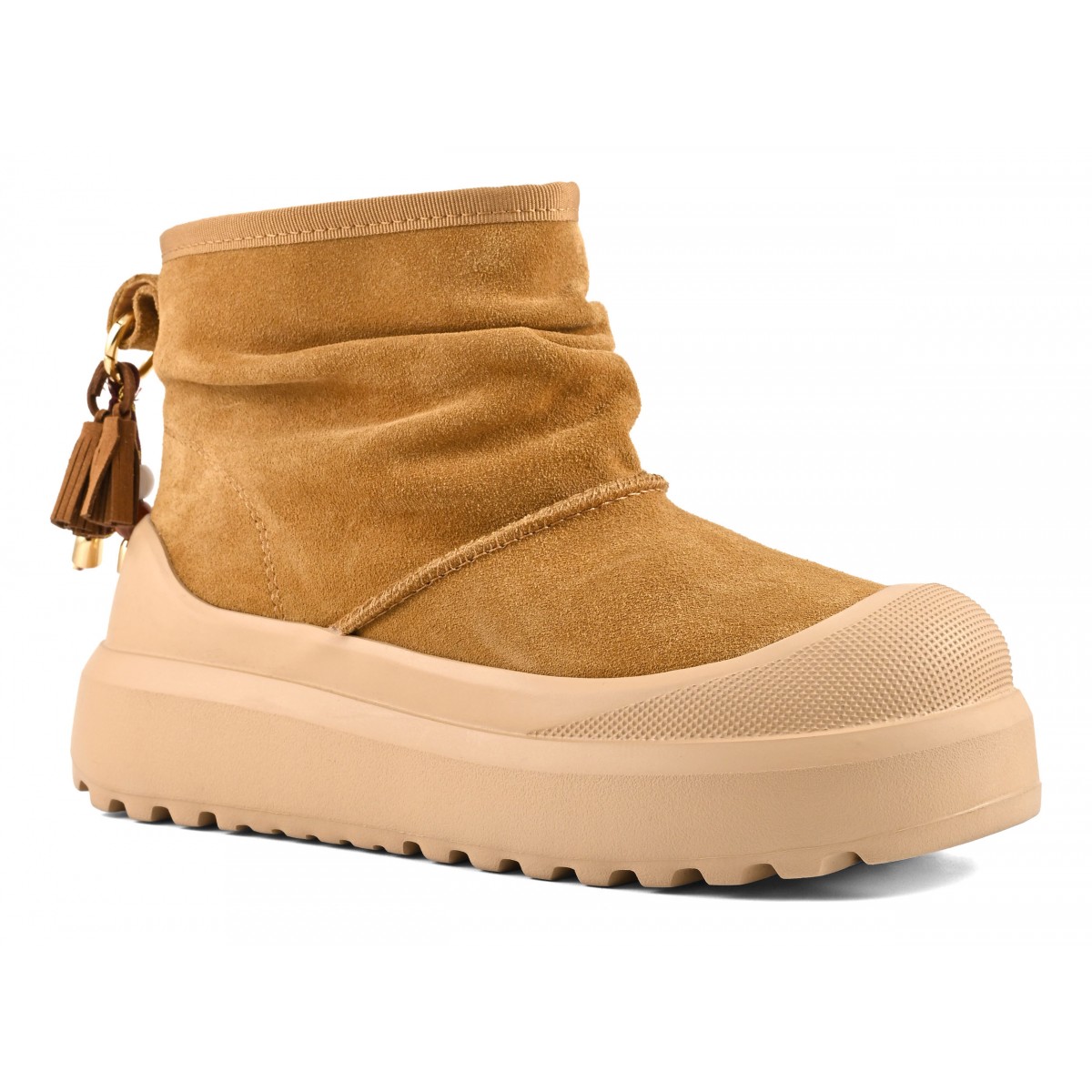 HOODY - Botte en cuir suÃ©dÃ©