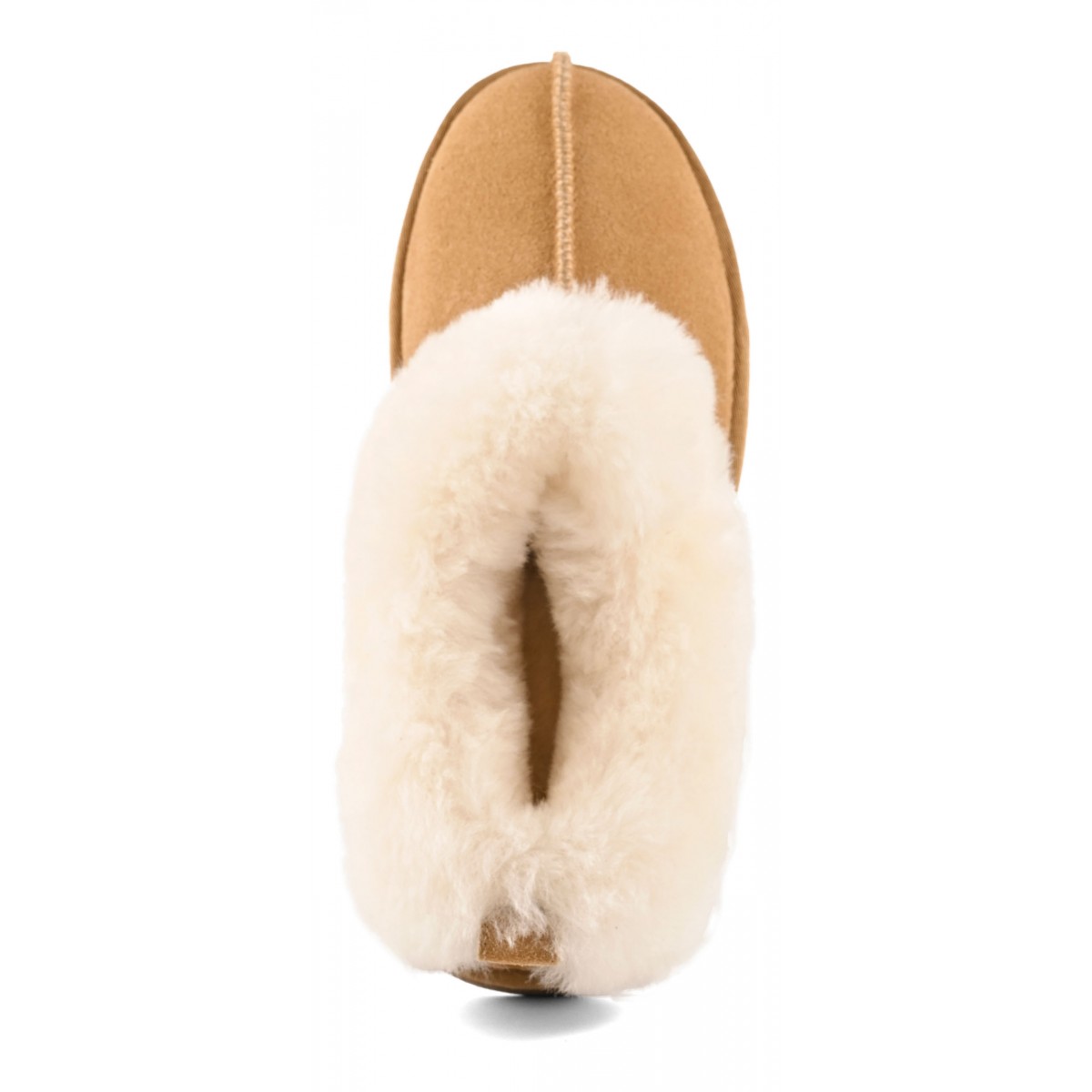 MIWO SHEEPSKIN - Mini botte en cuir avec revers en mouton