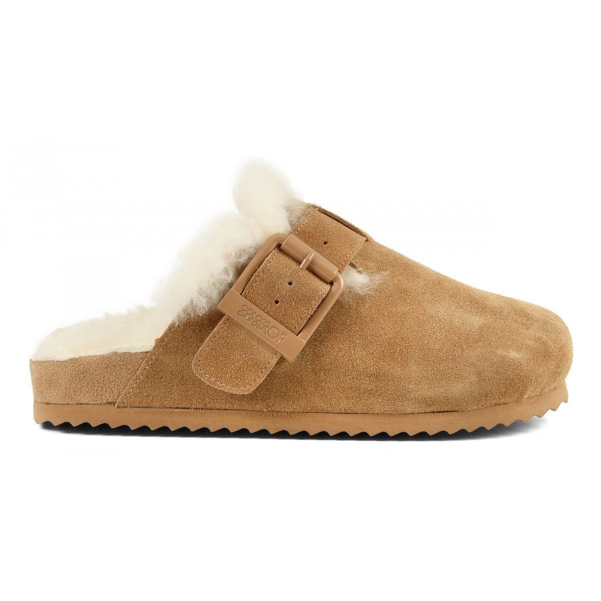 SLOFI SHEEPSKIN - Sabot en cuir avec doublure en mouton