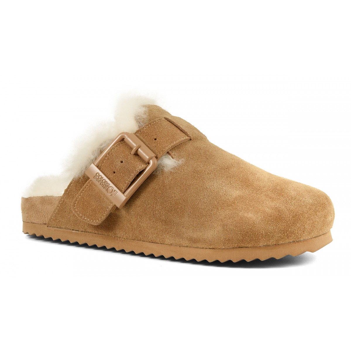 SLOFI SHEEPSKIN - Sabot en cuir avec doublure en mouton