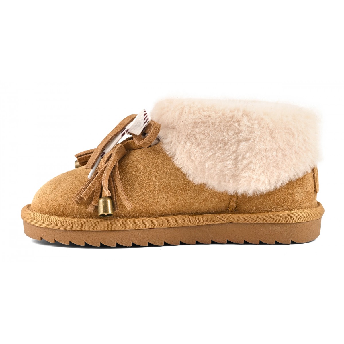MIWOK - Bottine avec revers en fourrure