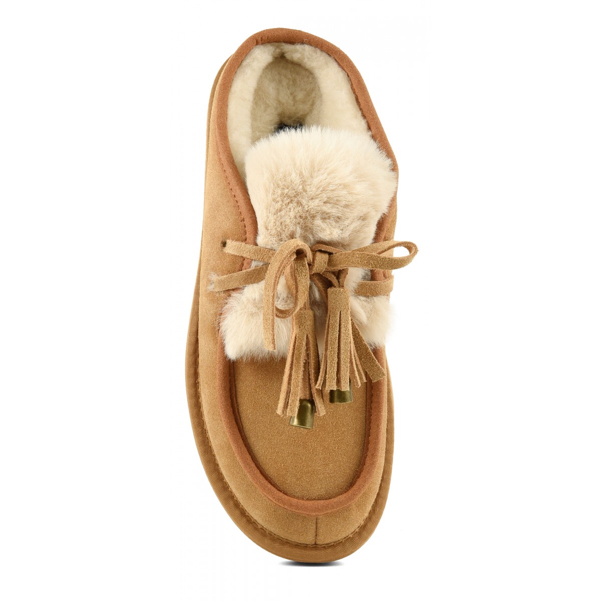MIWO - Sabot en cuir suede