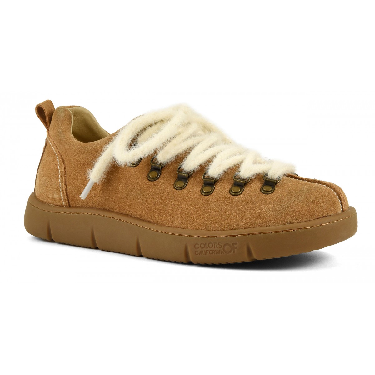 ZYRA - Sneaker en cuir suÃ©dÃ©