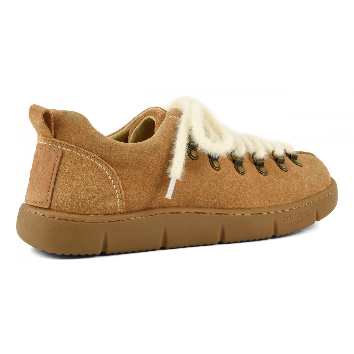 ZYRA - Sneaker en cuir suÃ©dÃ©
