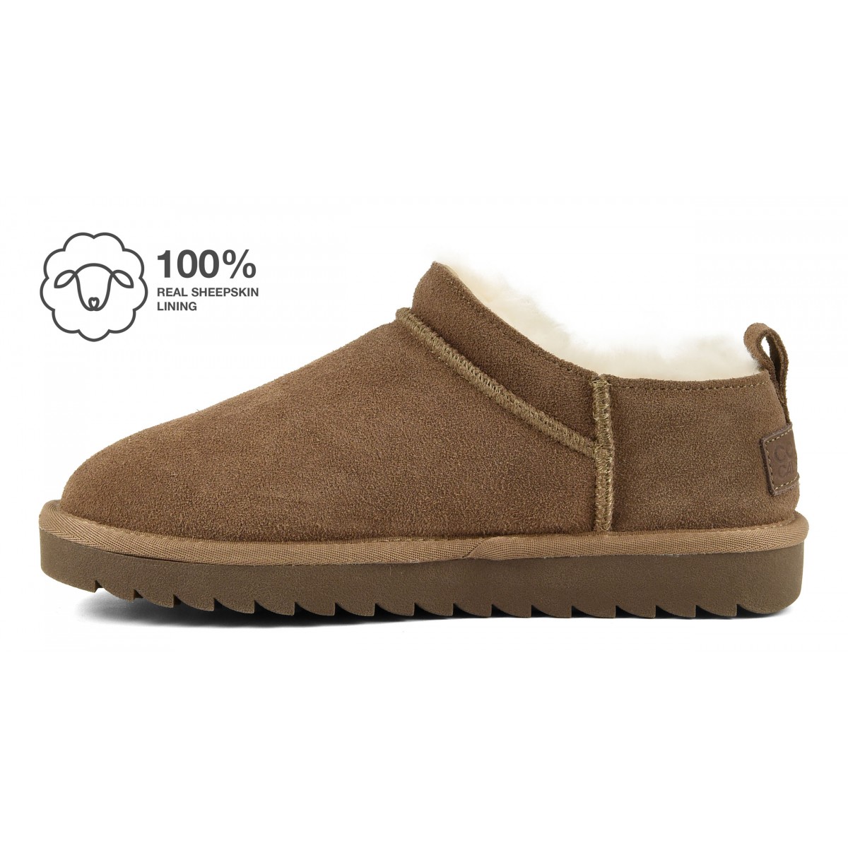 MIWO SHEEPSKIN - Mini botte en cuir avec doublure en mouton