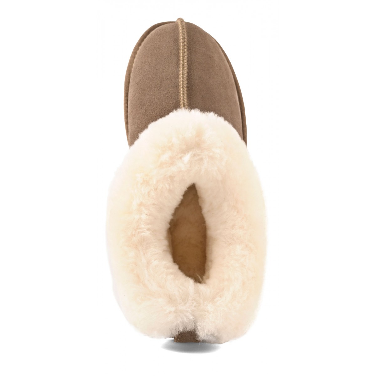 MIWO SHEEPSKIN - Mini botte en cuir avec revers en mouton