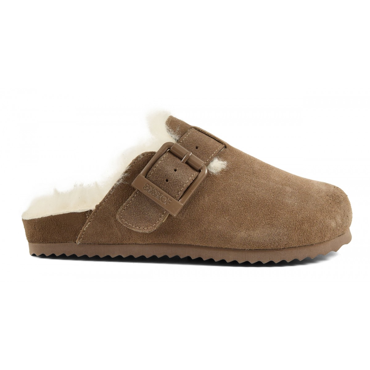 SLOFI SHEEPSKIN - Sabot en cuir avec doublure en mouton