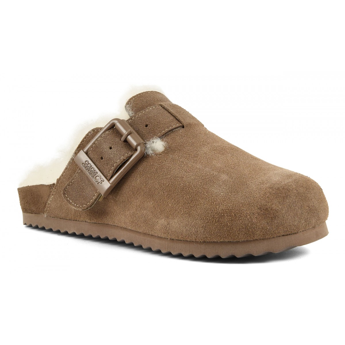 SLOFI SHEEPSKIN - Sabot en cuir avec doublure en mouton