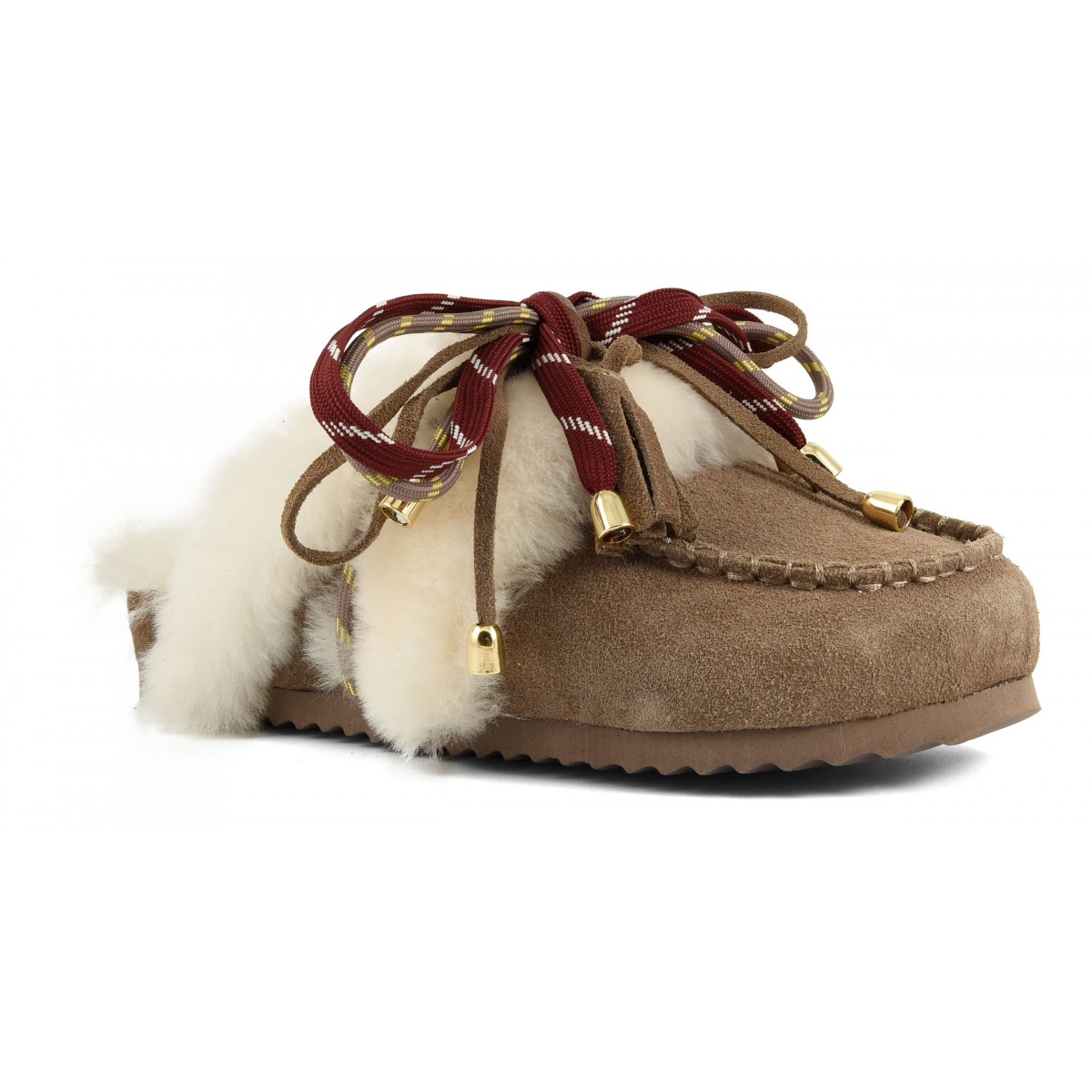 SLOFI SHEEPSKIN - Sabot en cuir avec doublure en mouton