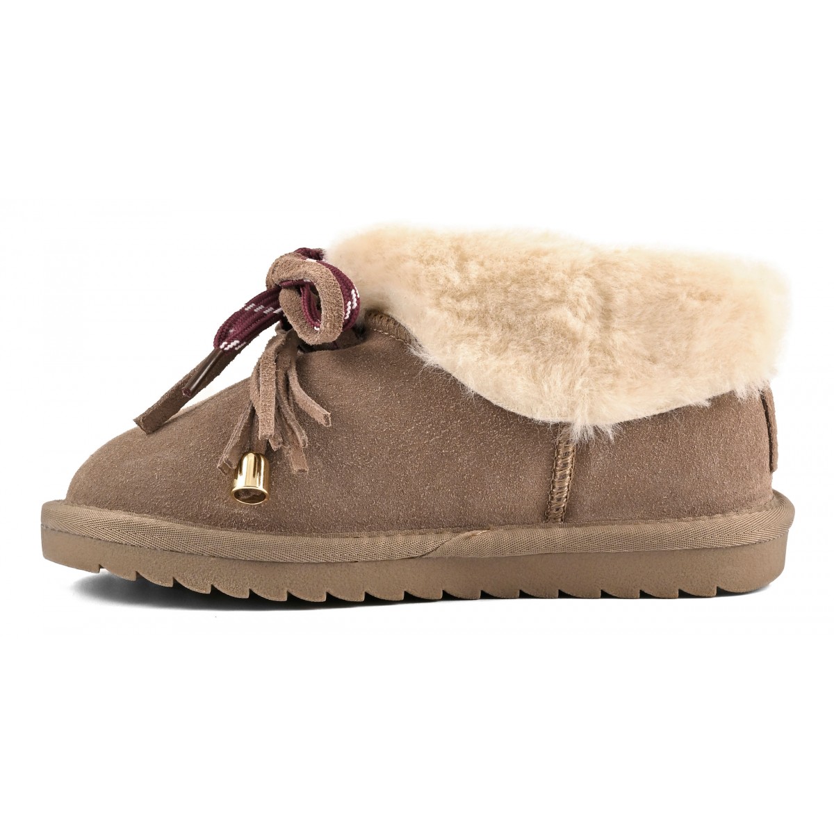 MIWOK - Bottine avec revers en fourrure