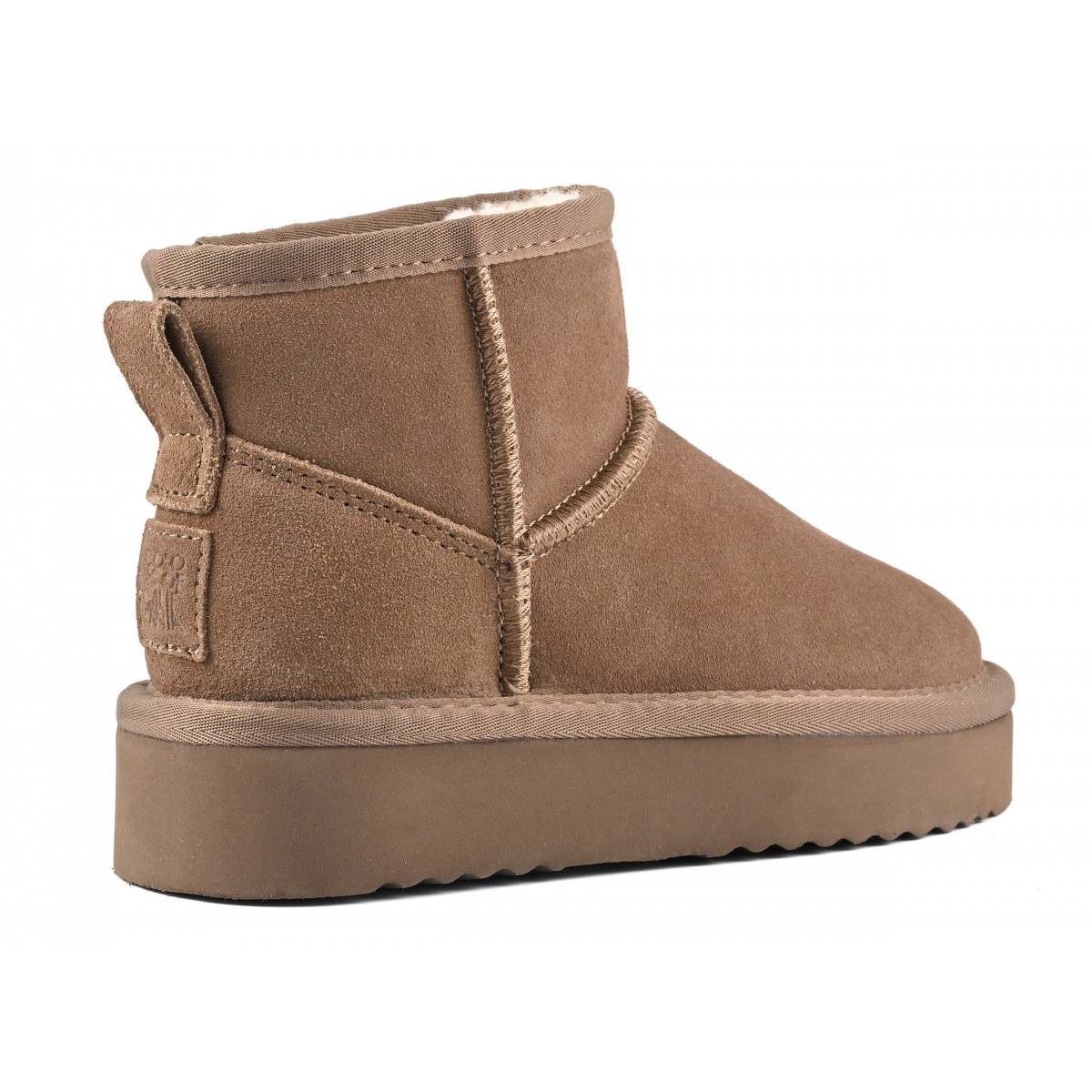 MIWOK - Botte plateforme en daim