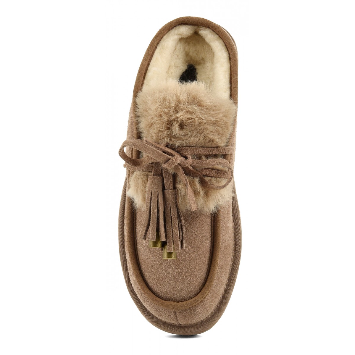MIWO - Sabot en cuir suede