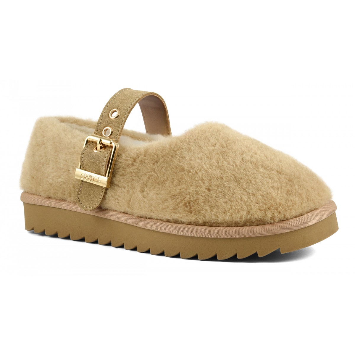 MIWO - Ballerine en fourrure