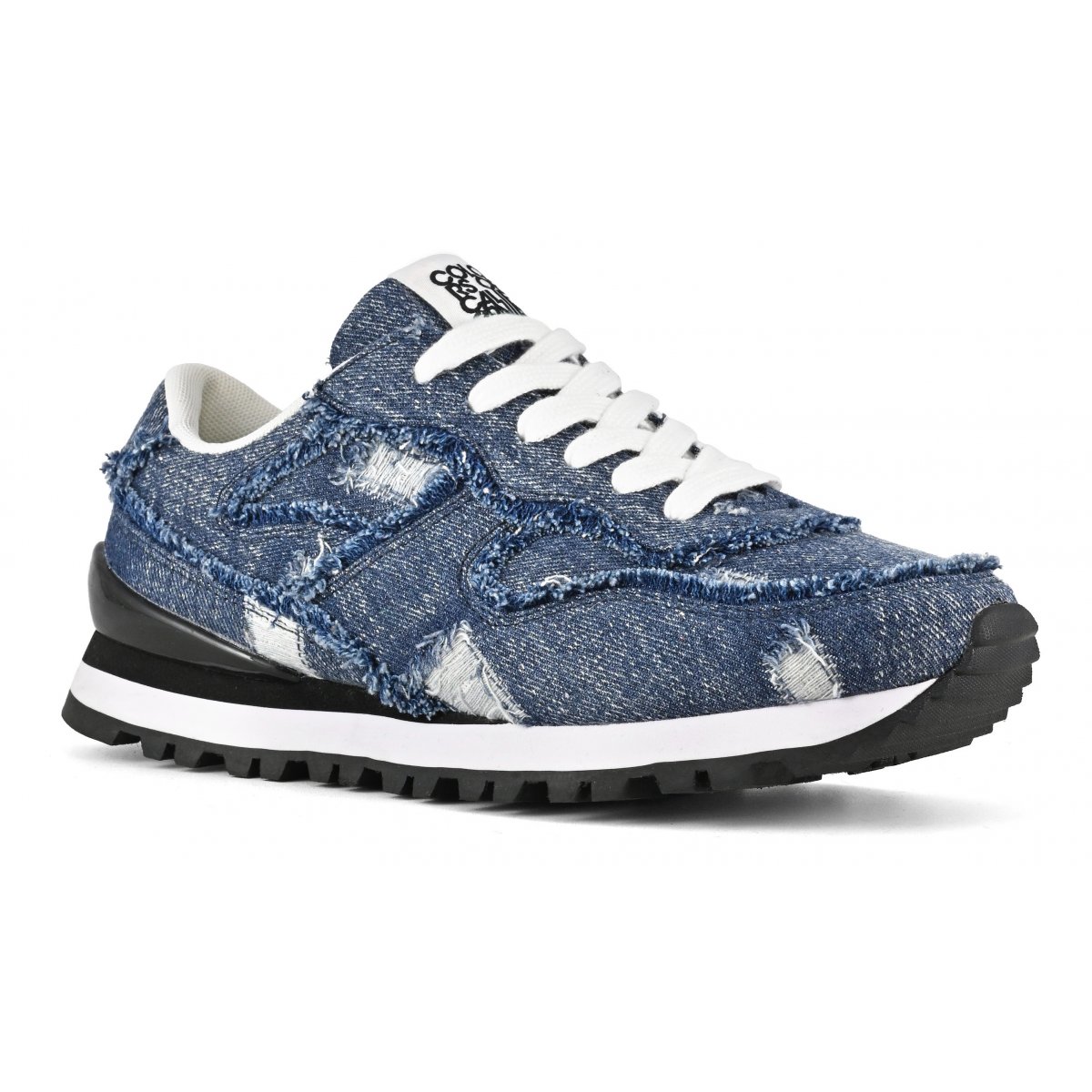 Sneakers running en denim