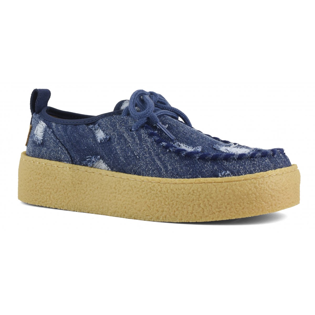 Mocassins en denim