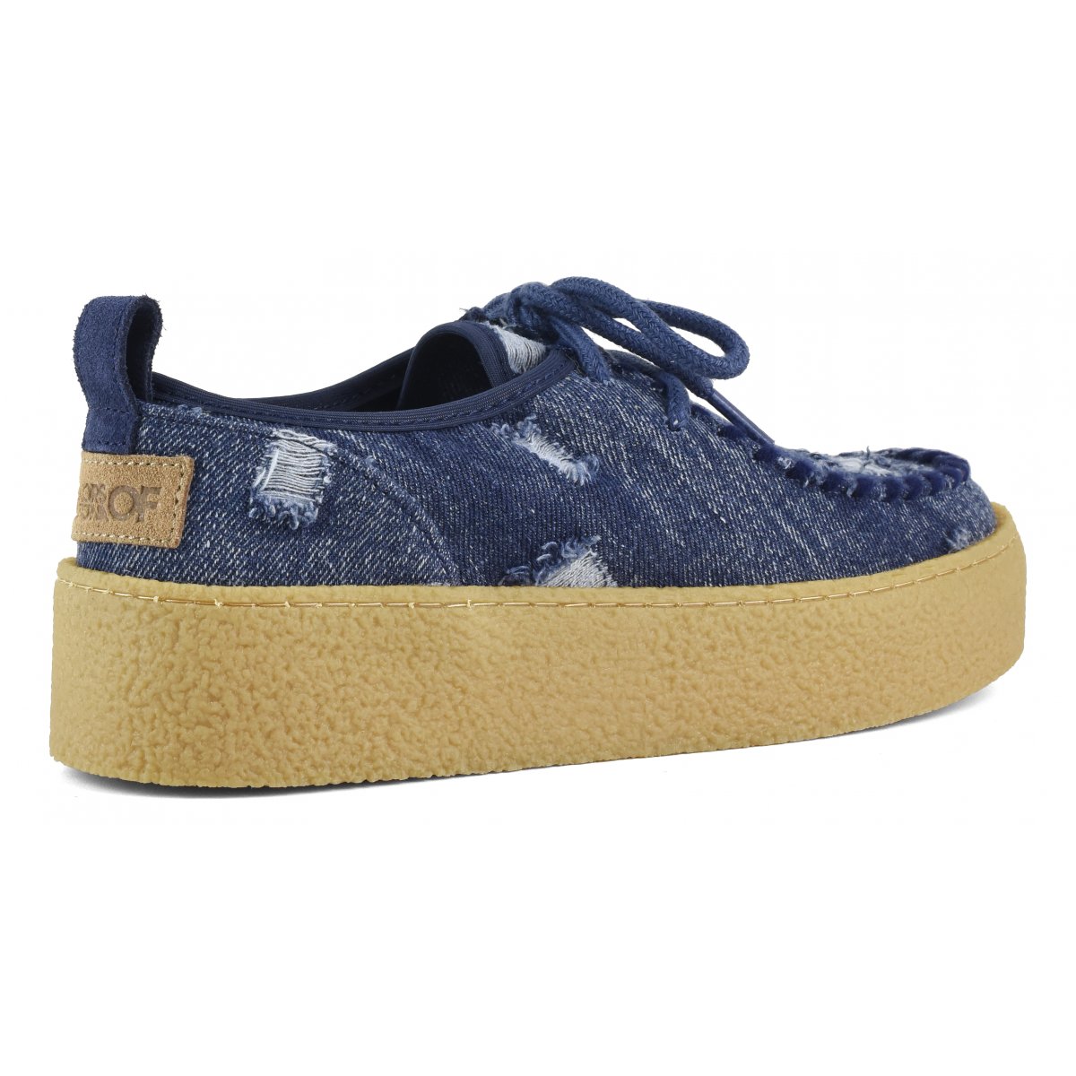 Mocassins en denim