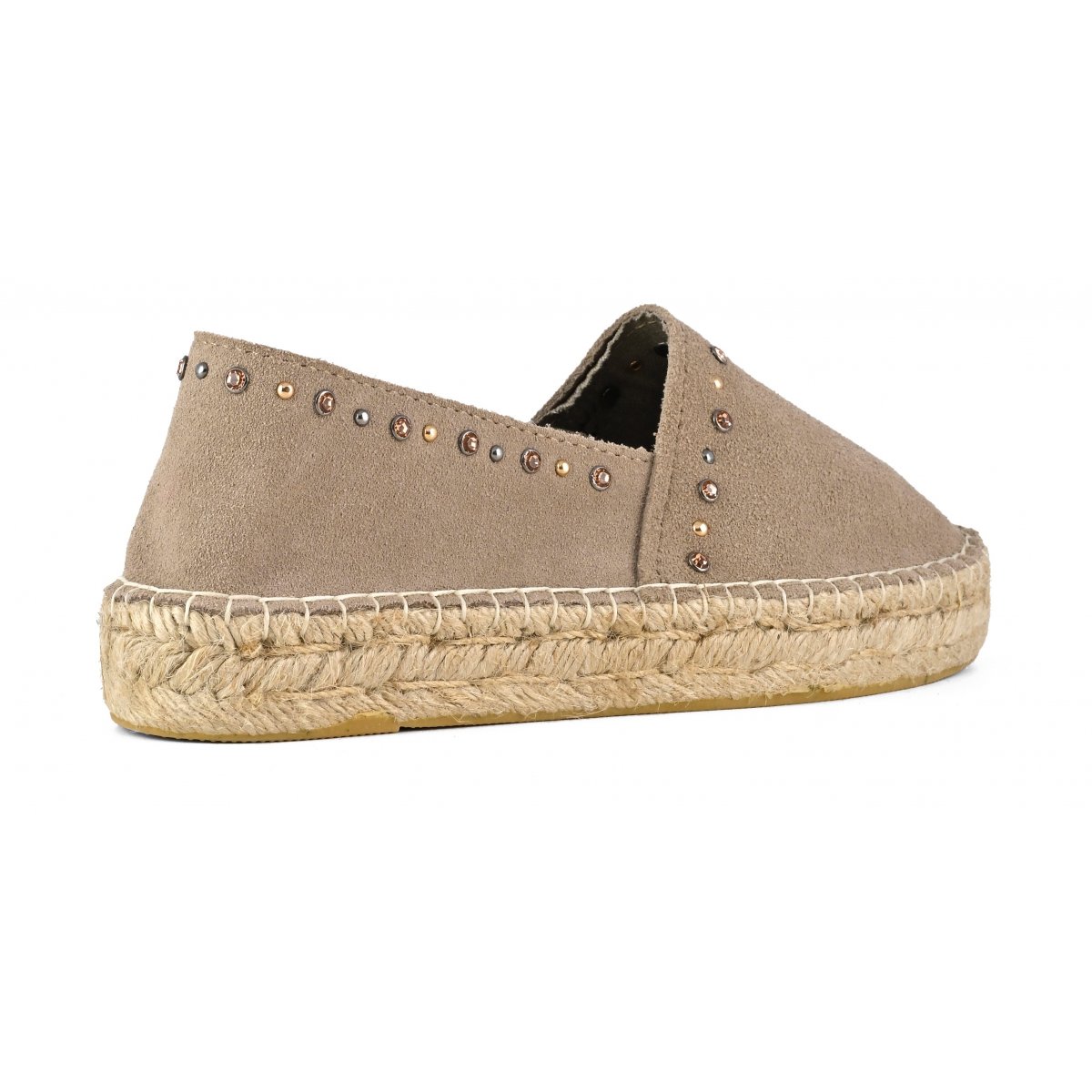 Espadrilles en daim avec strass