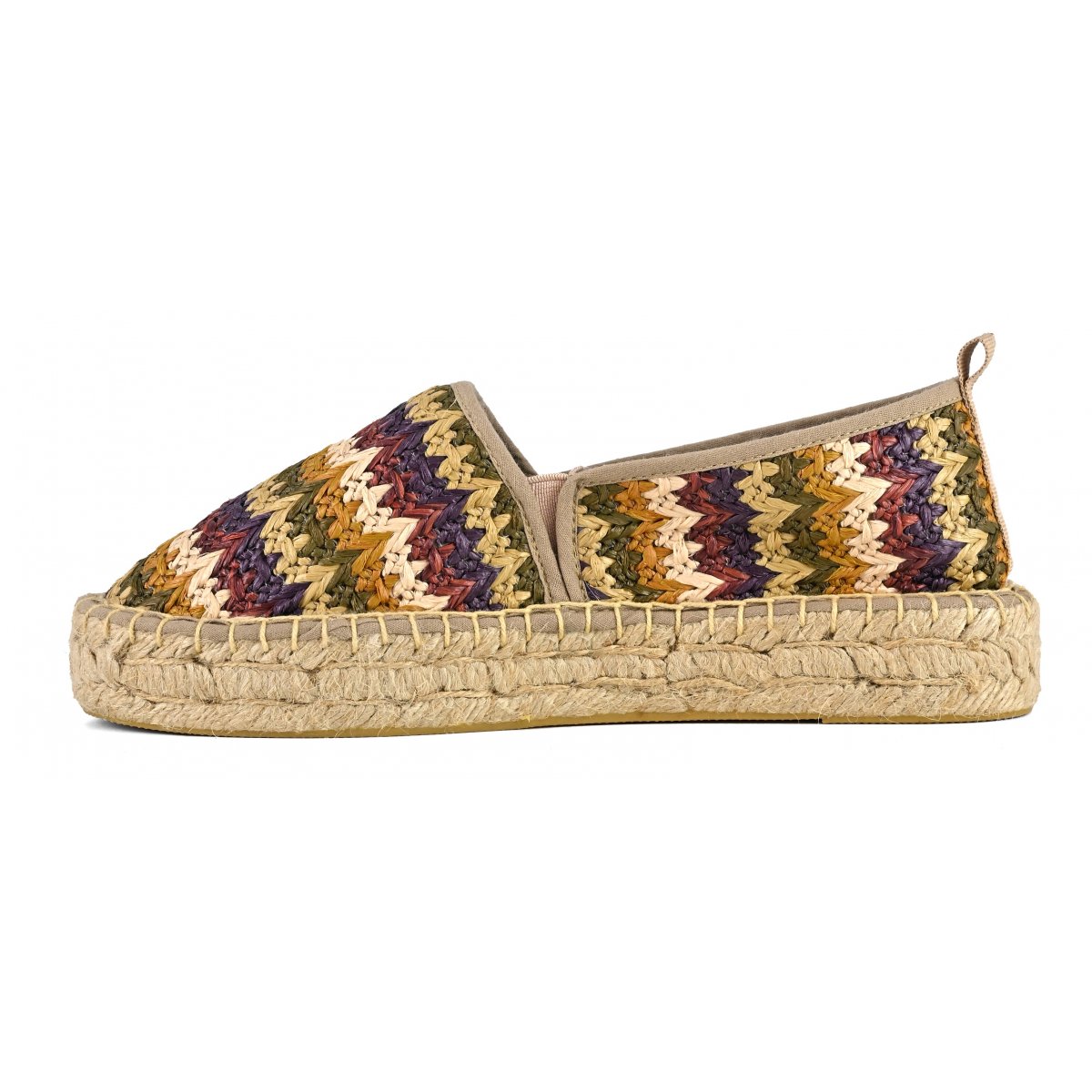 Espadrilles en raphia