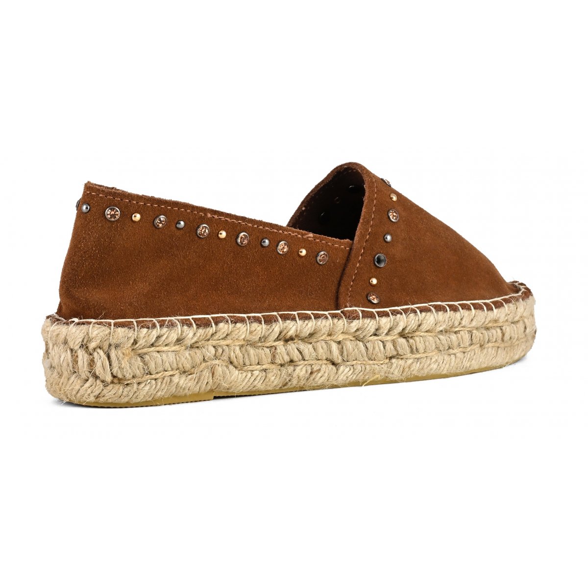 Espadrilles en daim avec strass