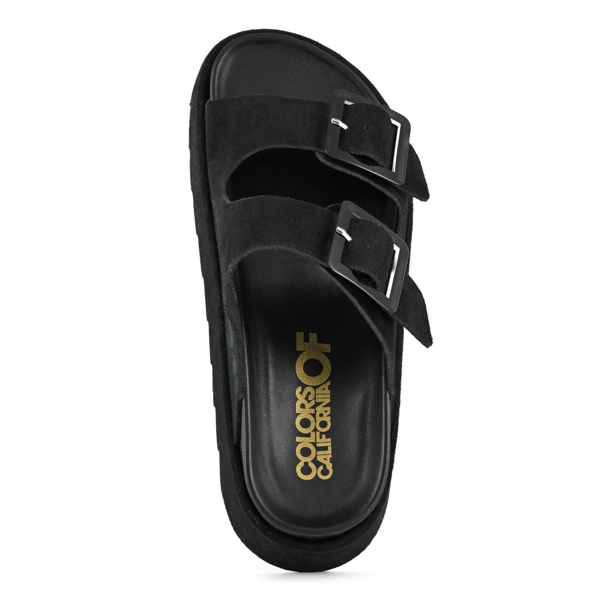 Sandales à plateforme en cuir