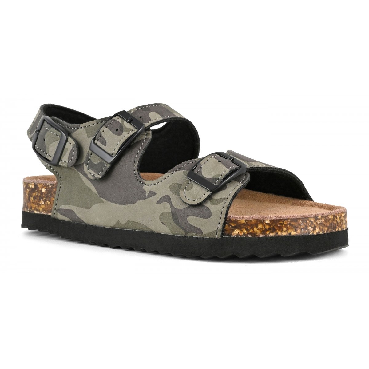 Sandales pour garçon avec trois boucles