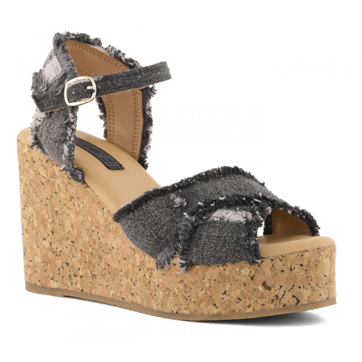 CAPRI - Compensée en denim et liège