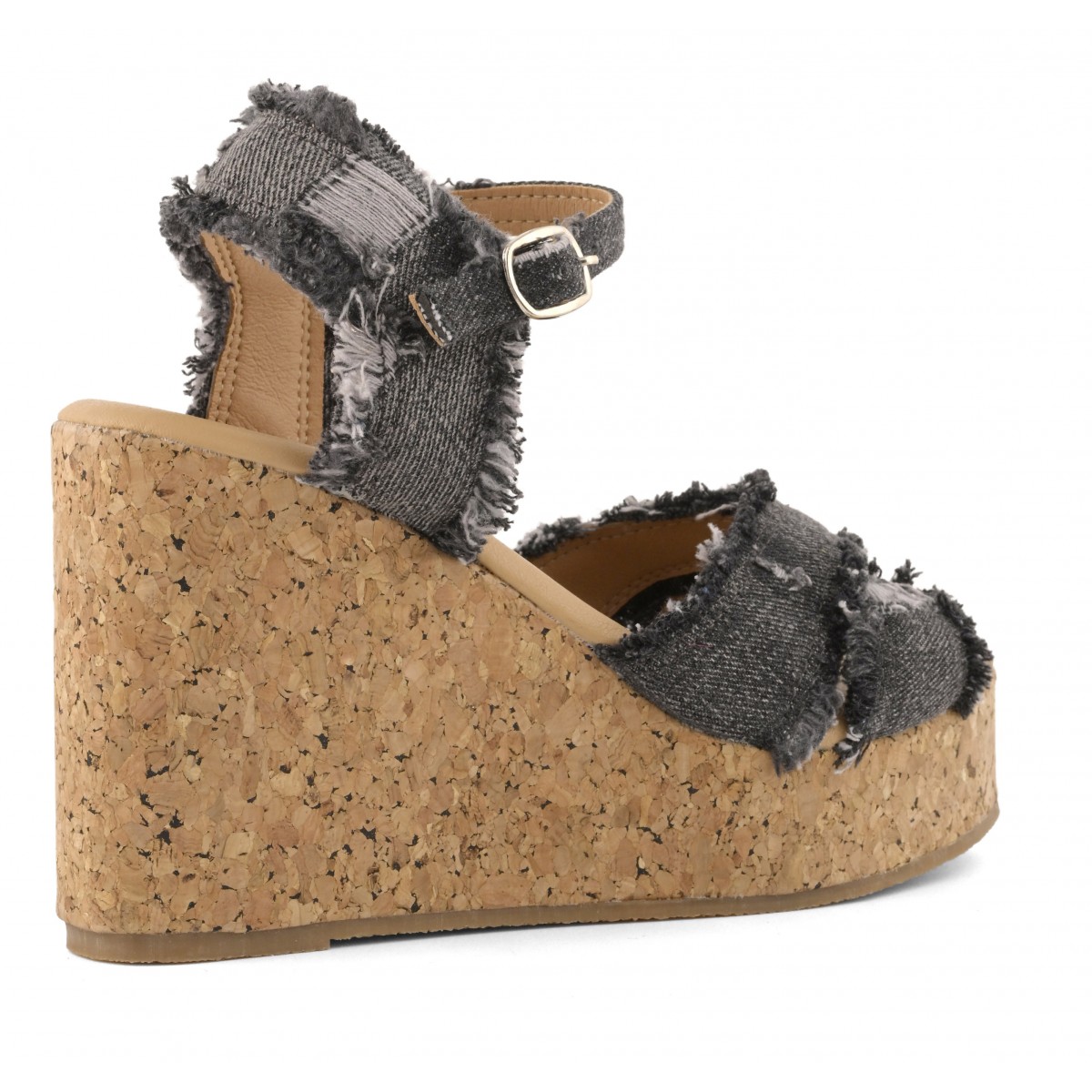 CAPRI - Compensée en denim et liège