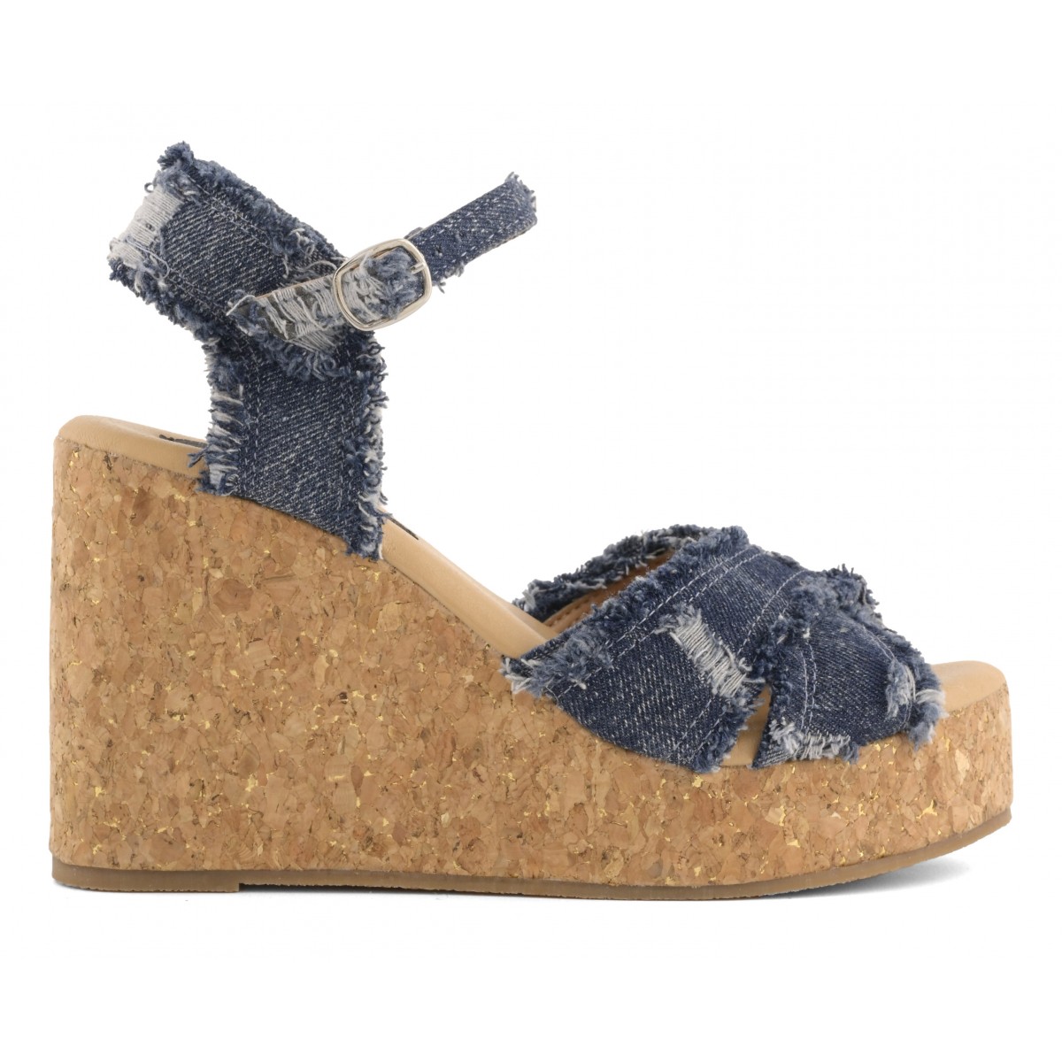 CAPRI - Compensée en denim et liège