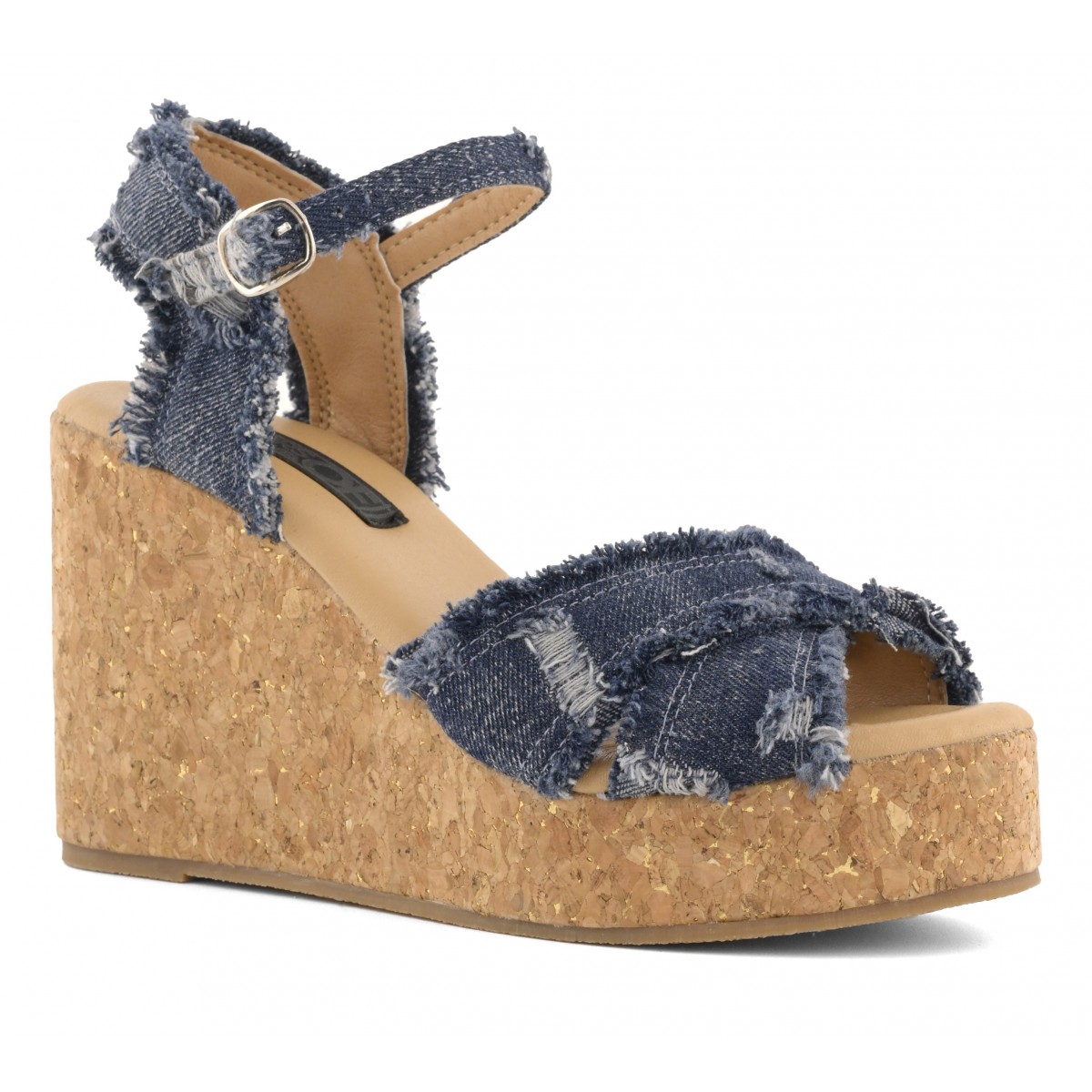 CAPRI - Compensée en denim et liège