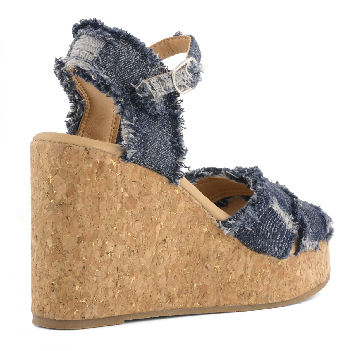 CAPRI - Compensée en denim et liège