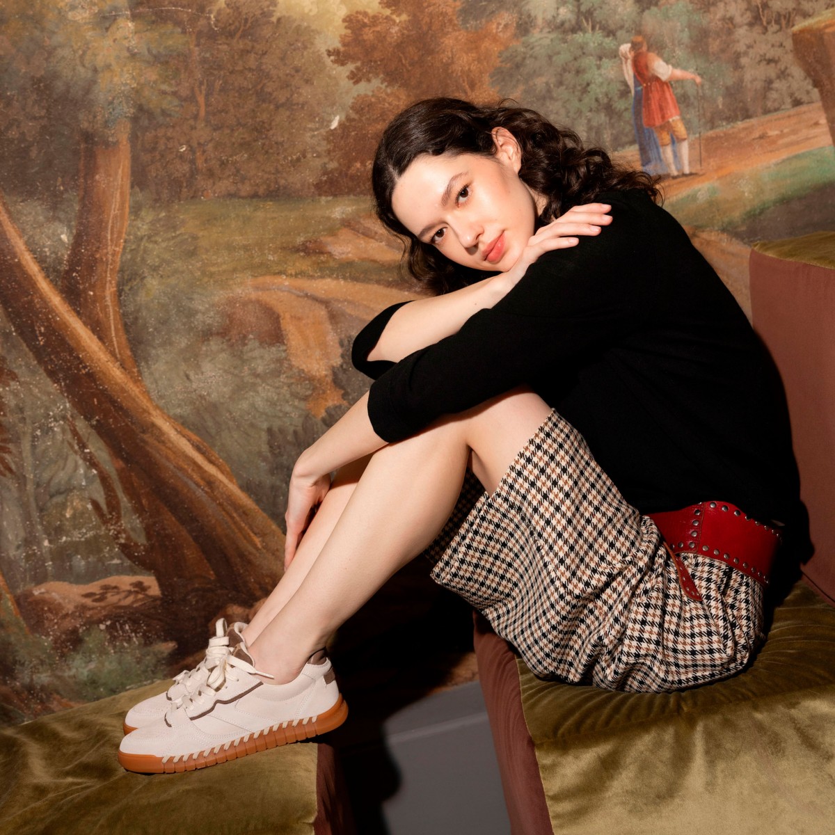 TAHOE - Baskets en cuir suédé