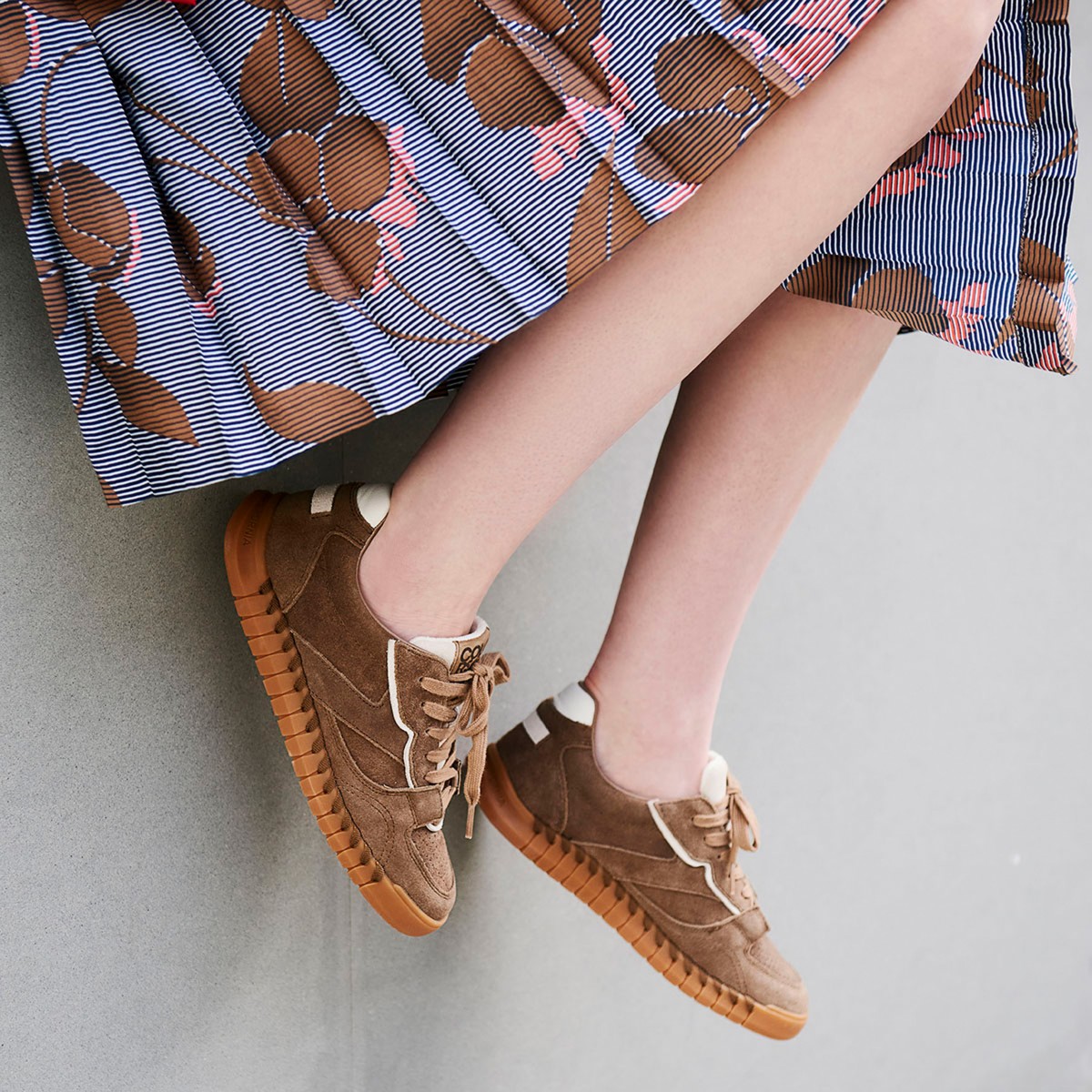 TAHOE - Baskets en cuir suédé