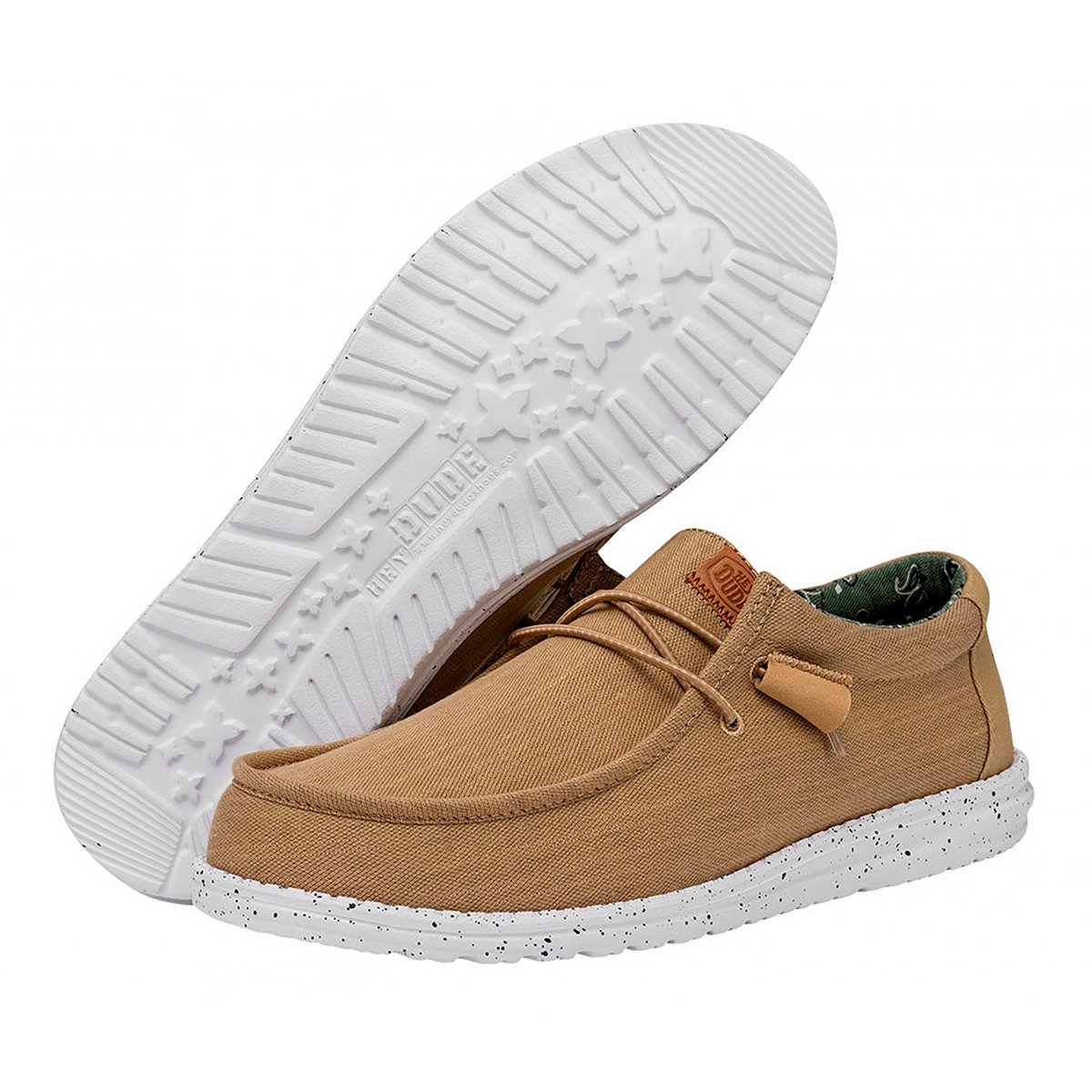 Wally washed canvas