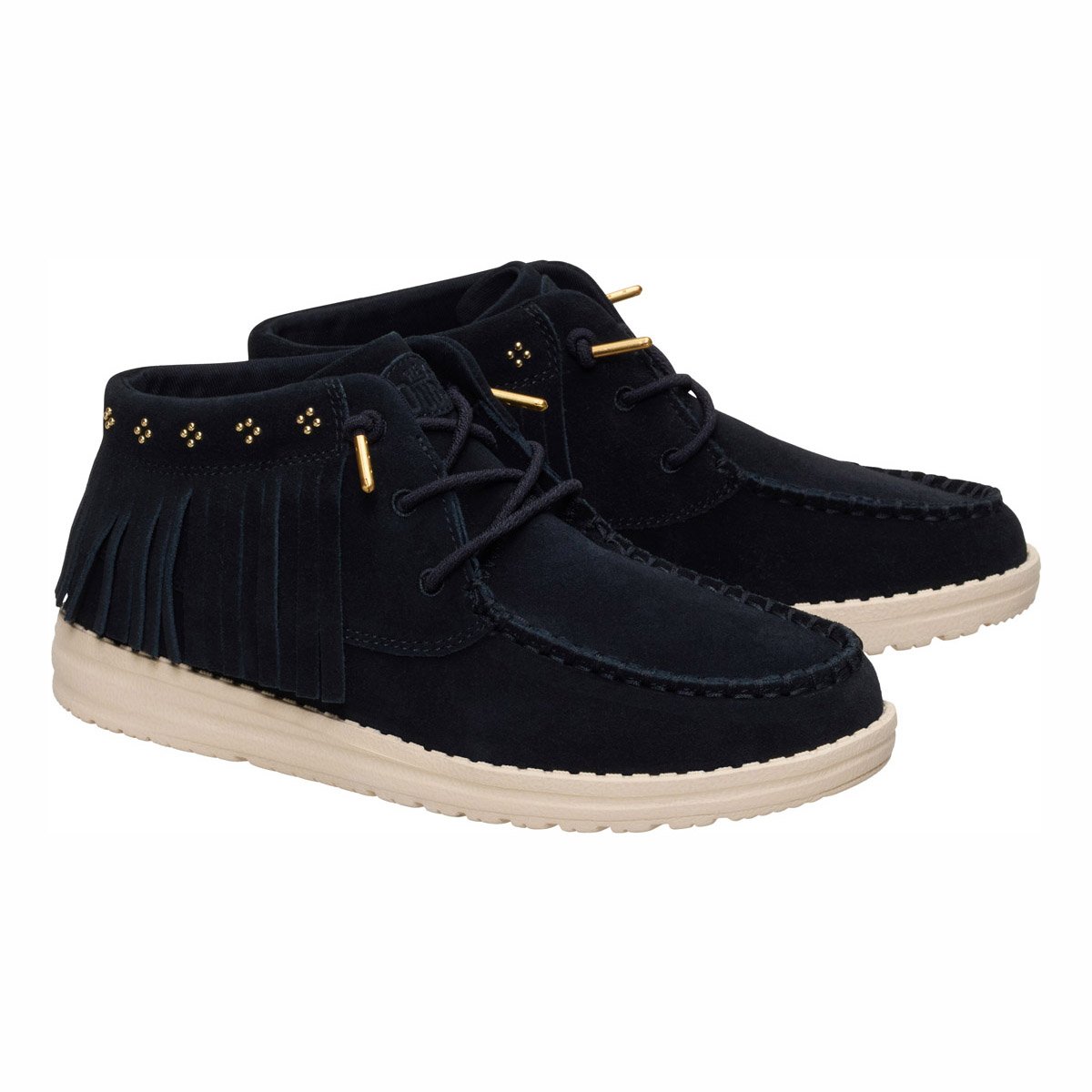 Wendy Mid Fringe Cowgirl Suede