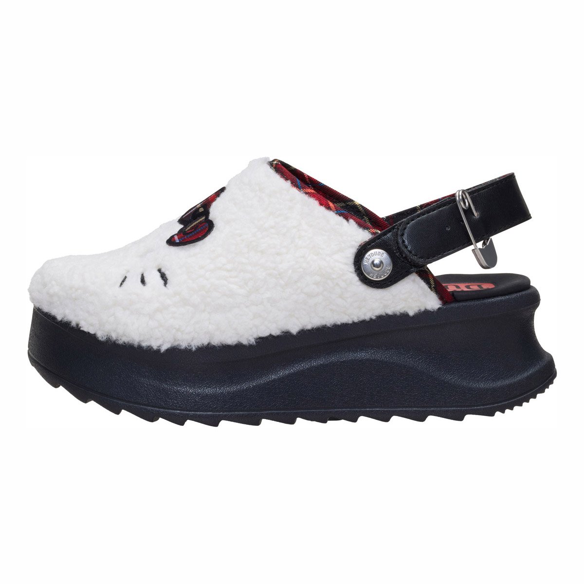 Hello Kitty Delray Clog - White Black (Tg. 36)