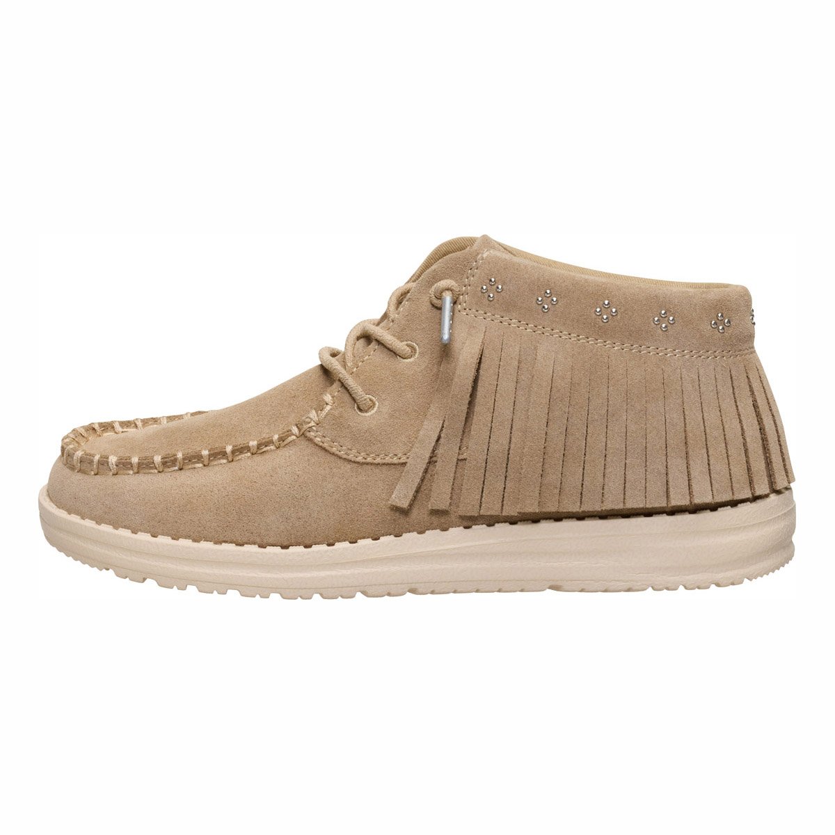 Wendy Mid Fringe Cowgirl Suede