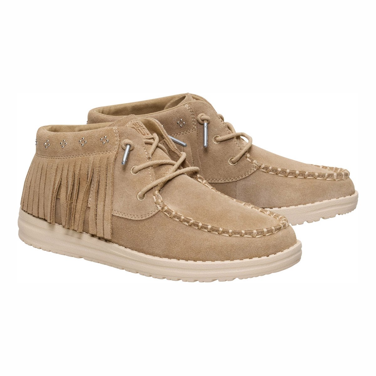 Wendy Mid Fringe Cowgirl Suede