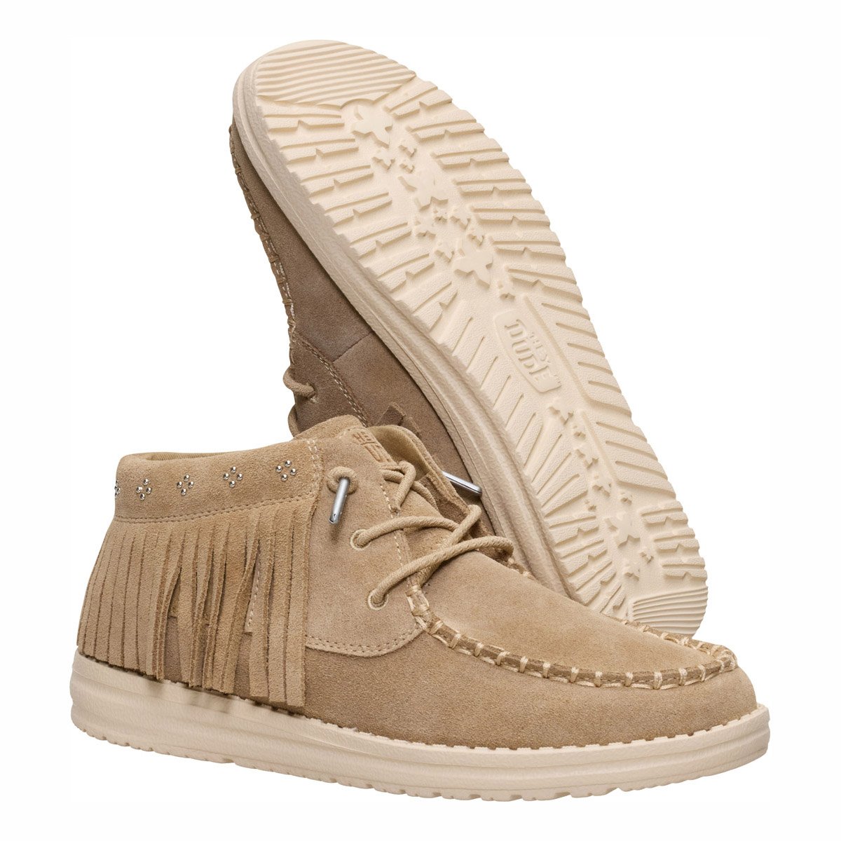 Wendy Mid Fringe Cowgirl Suede