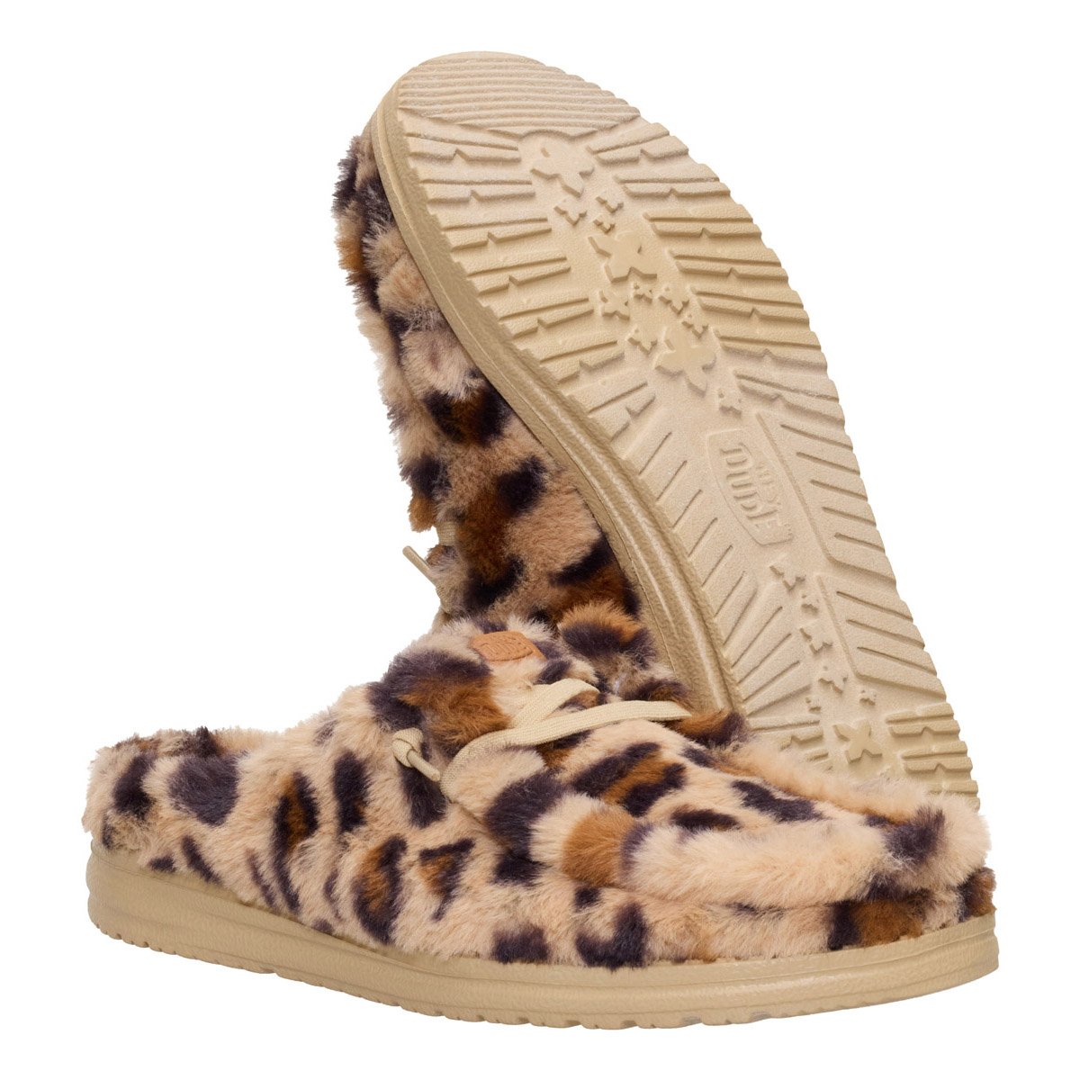 Wendy Slipper Leo Fur