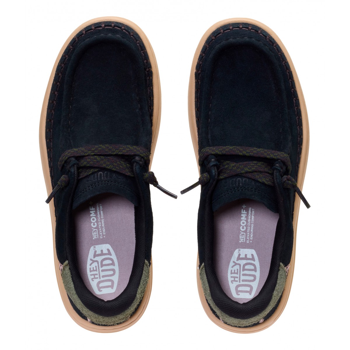 Harper moc crafted suede