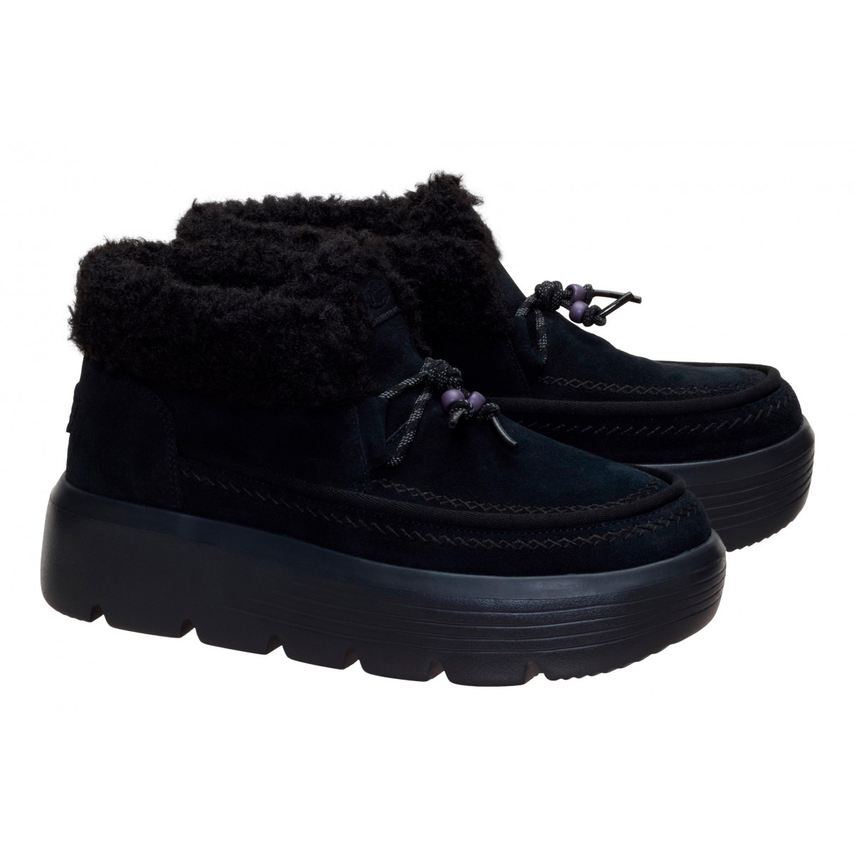 Austin edge lounge suede