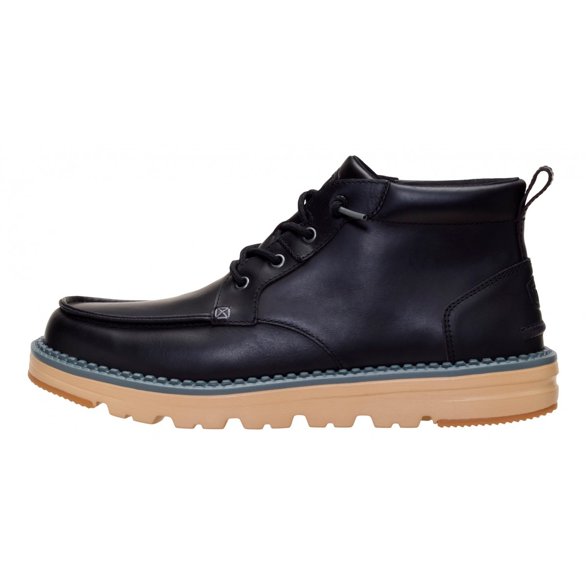 Flint boot leather