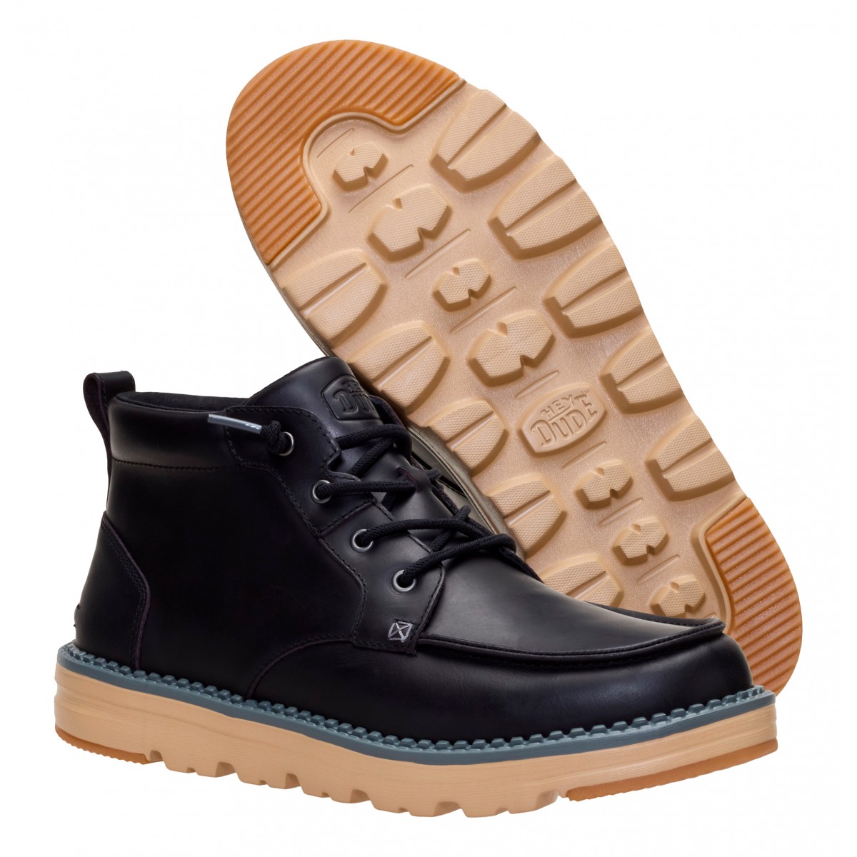 Flint boot leather