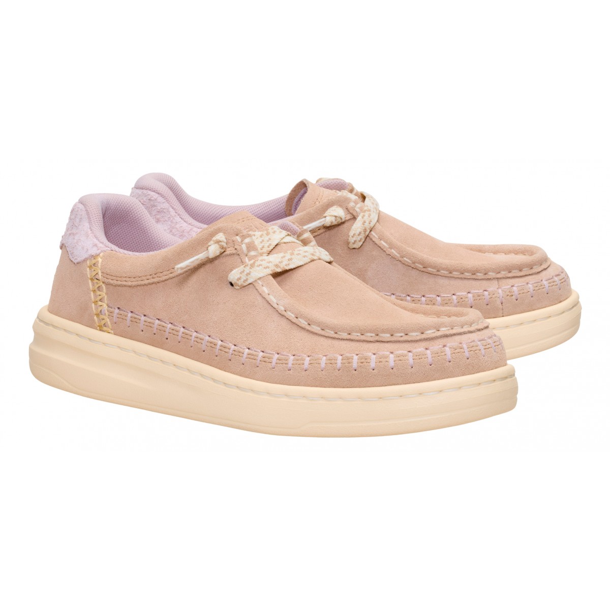 Harper moc crafted suede