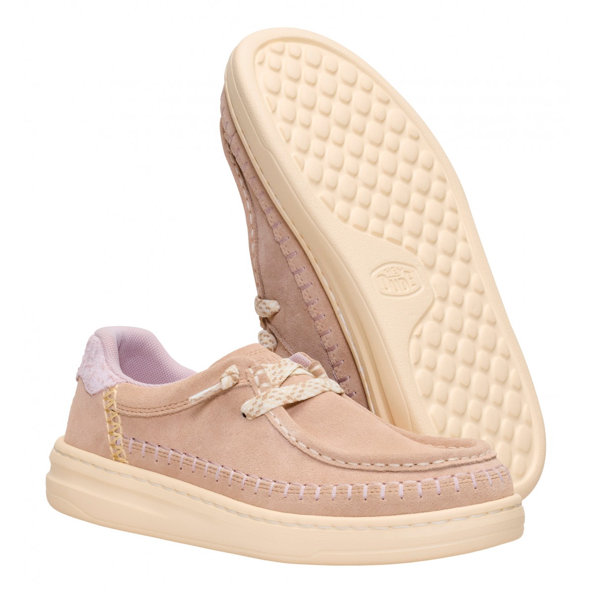 Harper moc crafted suede