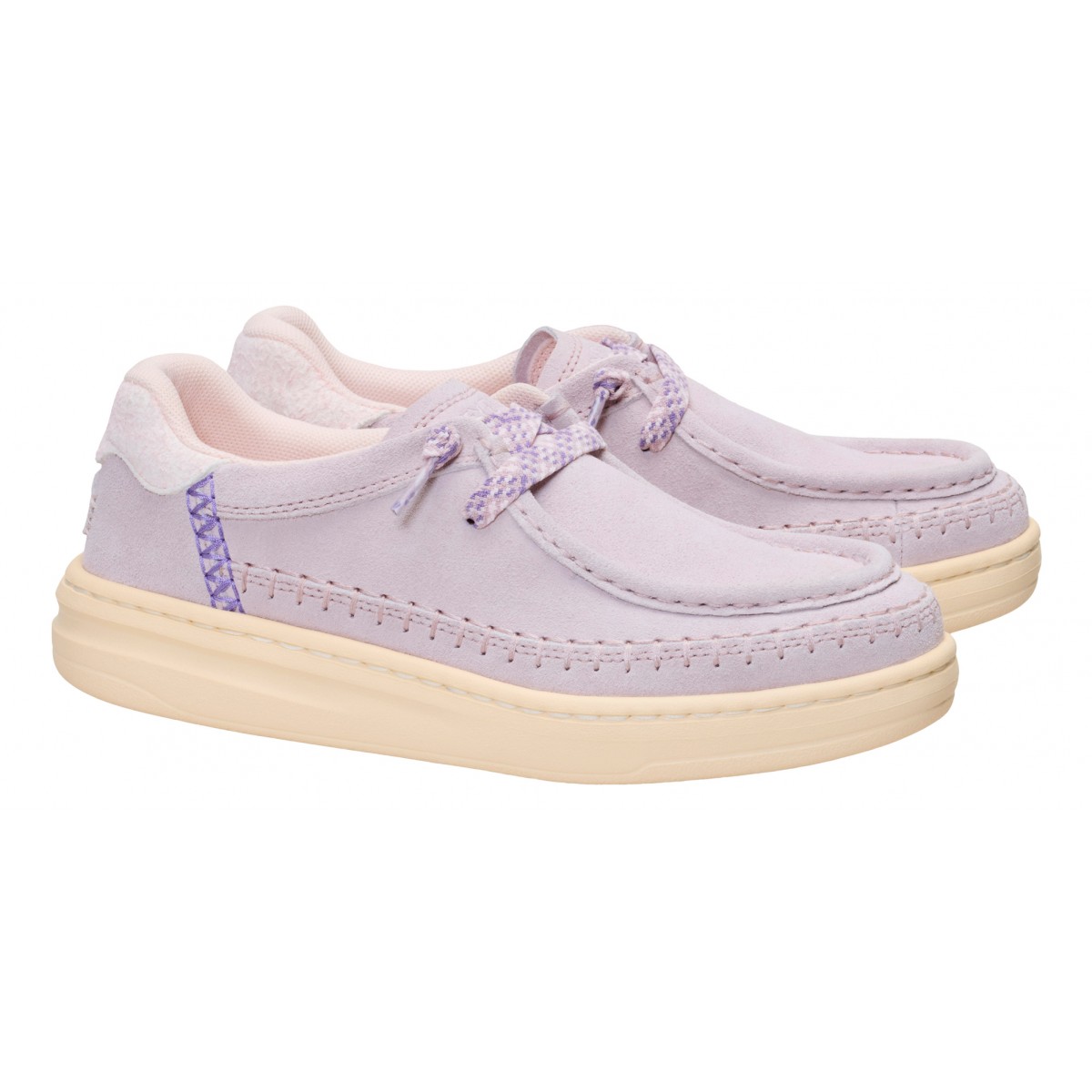 Harper moc crafted suede