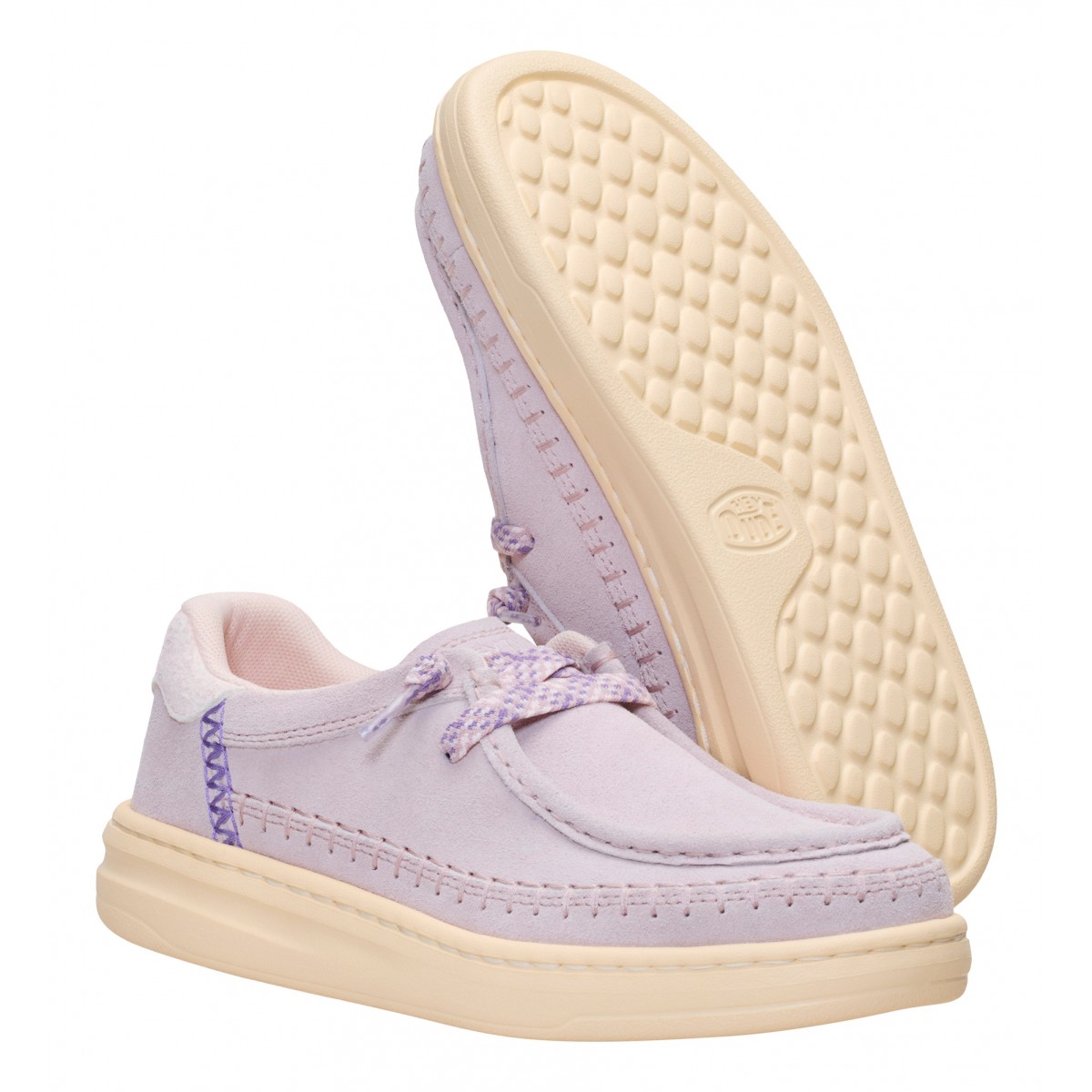 Harper moc crafted suede